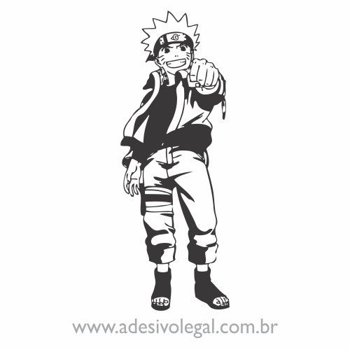 Adesivo - Naruto em Pé