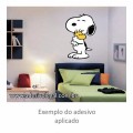 Adesivo - Snoopy e Woodstock - Abraço - Colorido