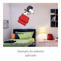 Adesivo - Snoopy Piloto - Colorido