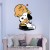 Adesivo - Snoopy e Charlie Brown - Abraço - Colorido