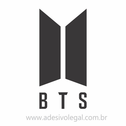 Adesivo - Kpop - BTS - Logo