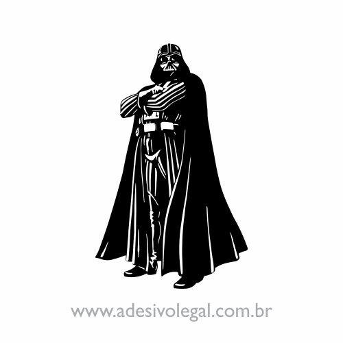 Adesivo - Star Wars - Darth Vader em Pé